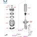 mobis front shock absorber hyundai veloster 2018-21